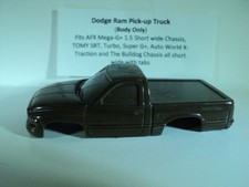 HO scale Slot Car Custom Resin body Brown Dodge Ram Pickup Truck Fits AFX 1.5