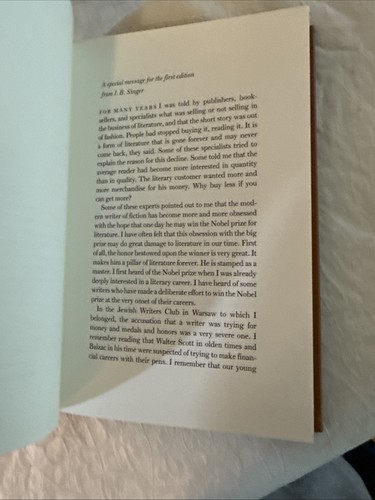 The Death Of Methuselah, Isaac Bashevis Singer, FRANKLIN LIBRARY, 1st Ed Signed - Picture 7 of 9