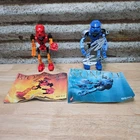 Retired Lego Bionicle 8570 GALI NUVA 8534 TAHU With Manuals READ