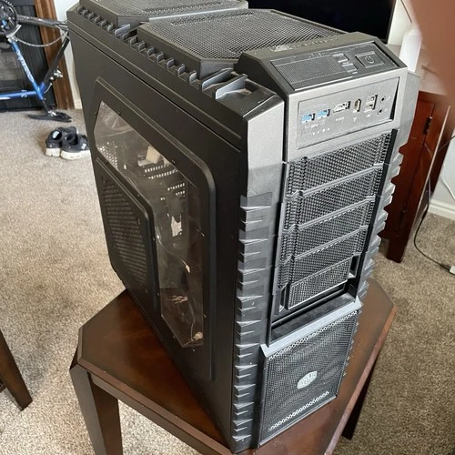 Cooler Master HAF X 942 Full Tower PC Desktop Case Midnight Black ~ RC-942-KKN1