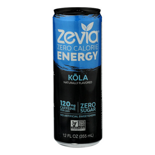 Energy Kola zero calorie 12 once (custodia da 12) di Zevia - Foto 1 di 1