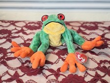 Ty Beanie Baby Panama the Tree Frog Date of Birth 8-25-2001
