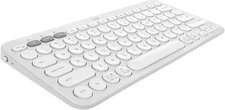 Logitech K380 Multi-Device Bluetooth Keyboard for Mac-White