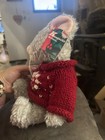 Vintage 1986 Keepsake Kritters Benny The Mouse Plush Wearing Christmas Sweater — photo 2