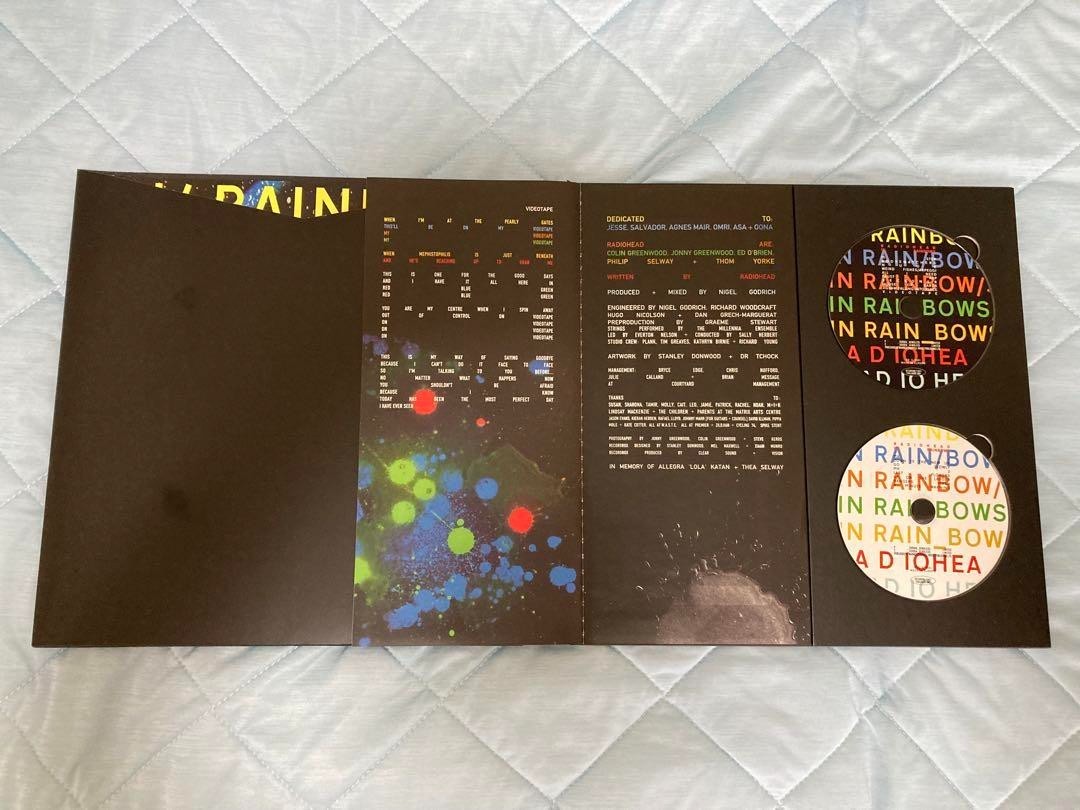 Radiohead / In Rainbows BOX set 2007 UK CD+LP Xurbia Xendless From