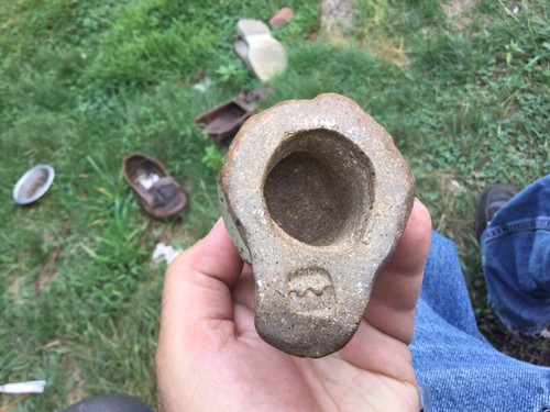 Mid Century Modern Signed Scandinavian Pottery Owl Bird Figure Statue No Reserve - Picture 8 of 10