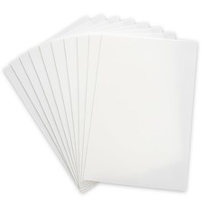 12 PCS 8.5x11 Inch Sticky Water Soluble Embroidery Stabilizer Wash Away Paper