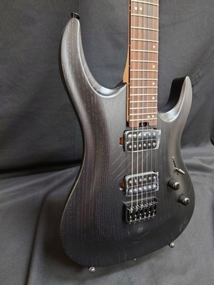 (Aria Pro II) MAC-D600 STBK Ash Maple Electric Guitar Shipping From Japan NEW