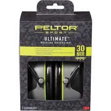 Peltor Sport Ultimate Hearing Protector 97042-PEL-6C Protective Ear Muffs 30 NRR