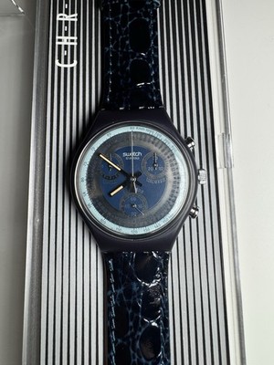 1991 Swatch Chrono SCN102 Silver Star - Vintage