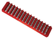 1 pc MECHANIC'S TIME SAVERS Screwdriver / Wrench Organizer, Red
