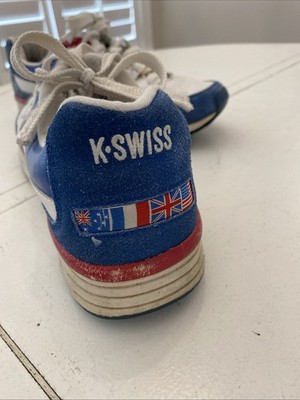 K-Swiss SI-18 Rannell Tennis Sneakers Men’s Size 13 M Blue Red White Shoes K-Swiss SI-18 Rannell Tennis Sneakers Men main image 4