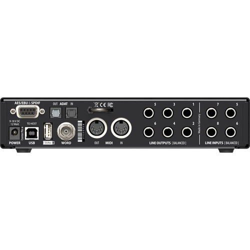 RME Fireface UCX II Desktop 20x20 USB Audio/MIDI Interface - Picture 3 of 7