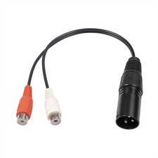 Câble Instruments de Musique Adaptateur Audio 20cm Audio Adaptateur Câble Neuf