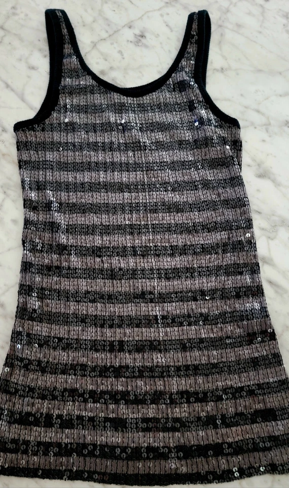 The Limited Perfect Tanks亮片套装2件上衣S迷彩绿色黑色灰色条纹  — 第 2/4 张图片