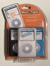 NEW Protective Tough Rugged Skin Tight 60GB iPod Case Cover White Blue Black