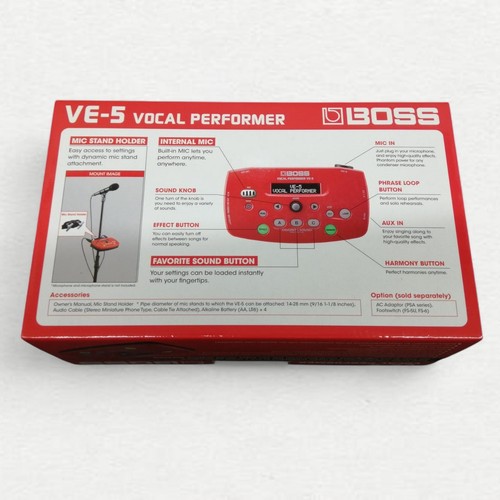 Boss VE-5 Ecualizador Vocal Performer Efecto Procesador Guitarra Eléctrica... - Imagen 6 de 15