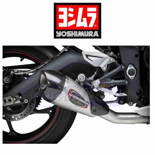 Yoshimura Alpha T Street Series Works Finish Slip-On for 2015 Triumph ju