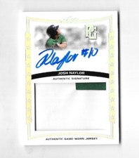 2014 Leaf Perfect Game Josh Naylor RC JUMBO PATCH SILVER AUTO #5/5