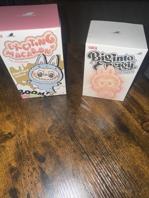 Popmart Monster Labubu Exciting Macarons Blind Box & Biginto Energy Blind Box