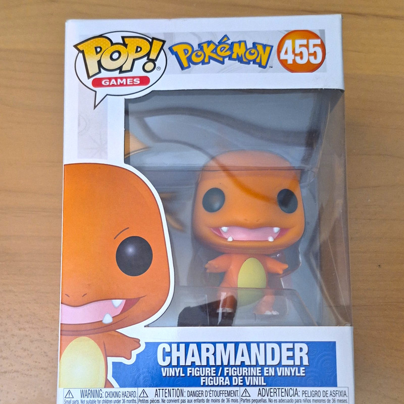 Funko Pop! Games Pokémon Charmander Vinyl Figure #455 2019 MPN DRM191010