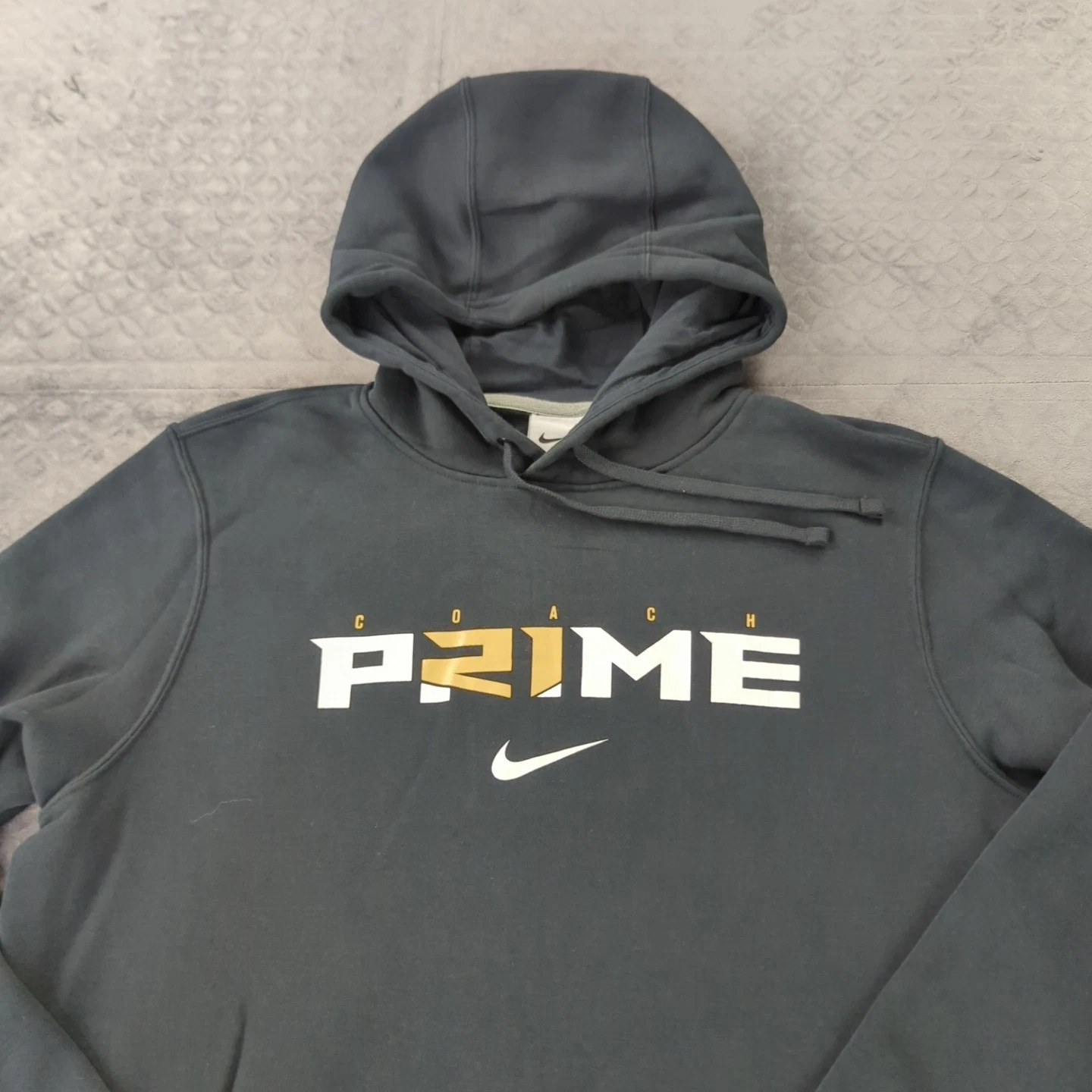 Nike Coach Prime Felpa con Cappuccio Colorado Buffaloes Manica Lunga Nero Uomo Medium