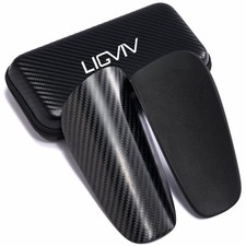 Soccer Shin Guards - Carbon Fiber Pads with Portable Case for All Sizes