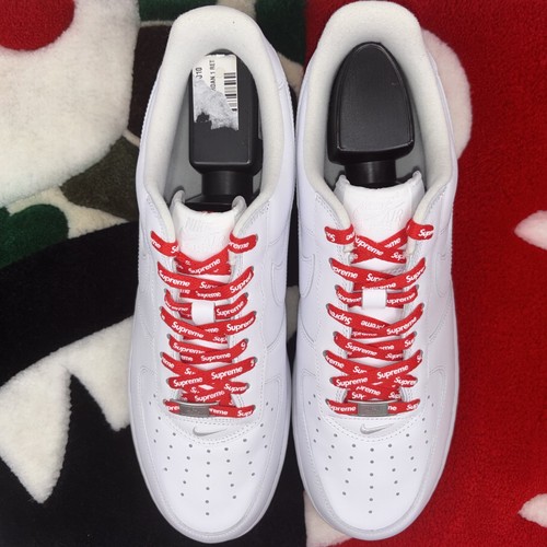 Size 13 - Nike Air Force 1 Low Supreme White - Picture 5 of 10