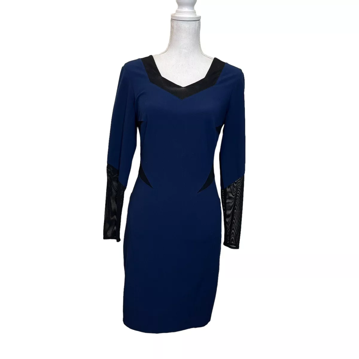 Navy dress clearance reiss