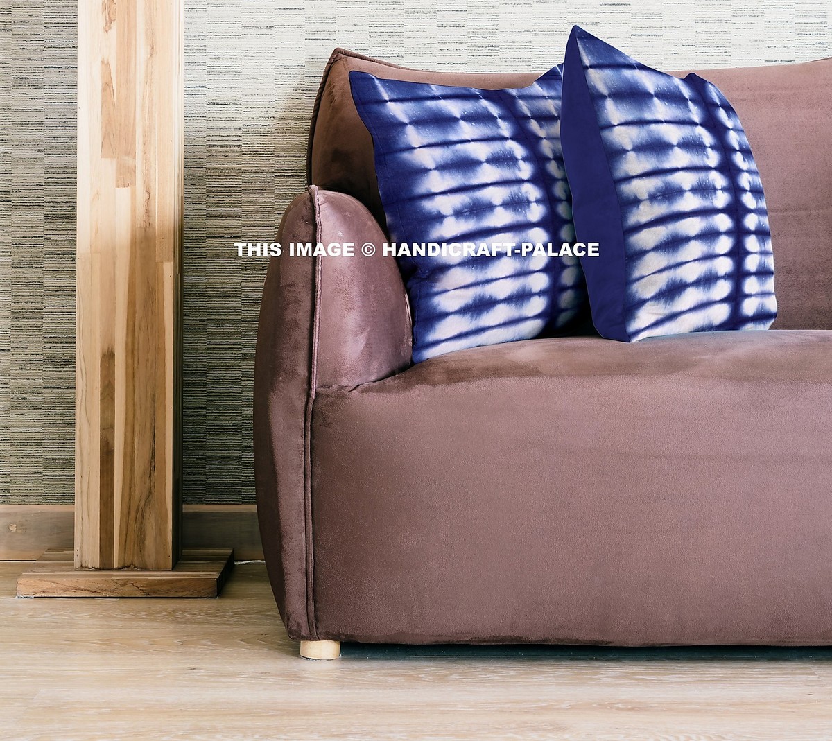 Indigo pillow cases cheap