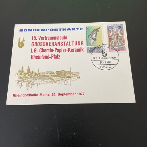 15.Vertrauensleute Grossveranstaltung IG Chemie-Papier-Keramik Rheinland-Pfalz