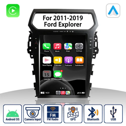 12.1" Android Autoradio FM Stereo FM Carplay 32GB für Ford Explorer 2011- 2019 - Picture 5 of 20