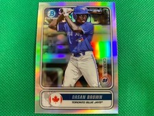 2020 Bowman Chrome Spanning the Globe #STGDB Dasan Brown Toronto Blue Jays