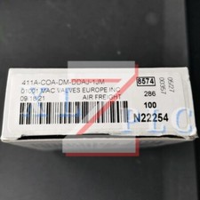 1 PCS NEW MAC 411A-C0A-DM-DDAJ-1JM solenoid valve In Box 