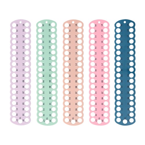 5PCS Embroidery Thread Bobbins Fashionable Floss Organizer Box Embroidery