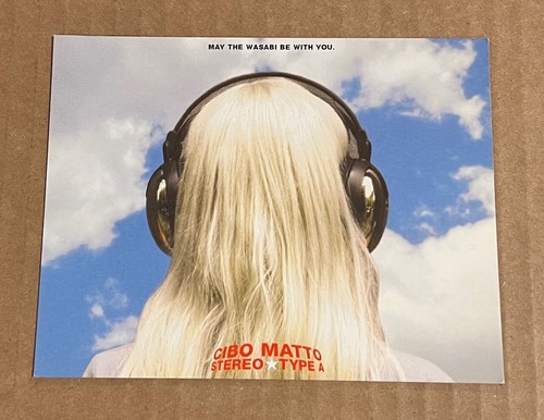Cibo Matto - Stereo Type A RARE promo collectible card '99