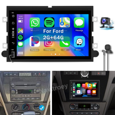 DAB ANDROID 14 4 64G Autoradio Carplay GPS Navi Für VW GOLF 5 6 Touran Polo EOS EUR 169,99