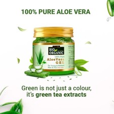 Gel d'aloe vera Indus Valley BIO ORGANIC pour peaux jeunes et radieuses 175 ml
