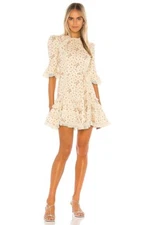 BNWOT ZIMMERMANN Freja Trim Flutter Dress - Size OP (Aus 6) - $795