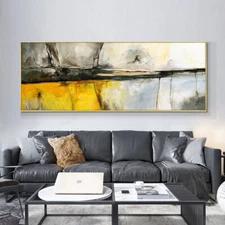 Hand Painted Abstract Oil Painting Beautiful Landscape Art Pictures On Canvas