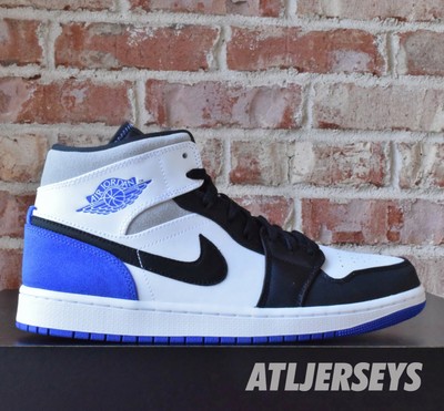 Nike Air Jordan 1 Mid Se Union Royal Black Toe 102 Size 7 5 13 Ebay