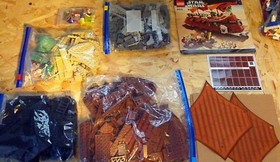 Lego Star Wars 6210: Jabba's Sail Barge (2006) 100% Complete W/BOX