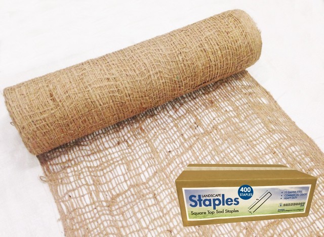 AK-Trading Jute Erosion Control, Soil Saver Mesh Blanket ...