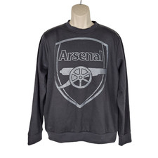 Arsenal Futbol Club Official Soccer Sweater Mens Size Large Crest Sweatshirt