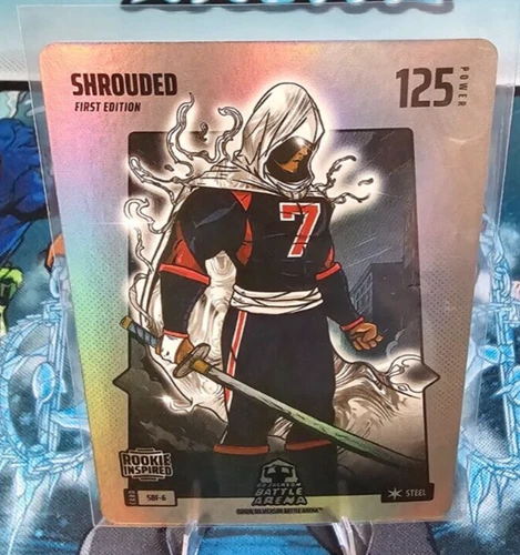 Bo Jackson Battle Arena Silver SHROUDED SBF-6 C.J. Stroud Steel Battlefoil CJ