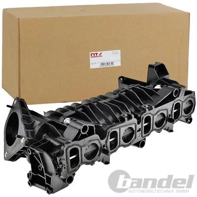 MARKENLOS ANSAUGBRÜCKE ANSAUGKRÜMMER mit DRALLKLAPPEN passend für BMW 2.0d N47N 20d 25d