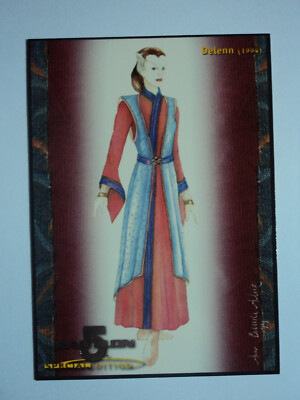 1997 BABYLON 5 SPECIAL EDITION - B5 COSTUME CARD - C8 - DELENN (1994)