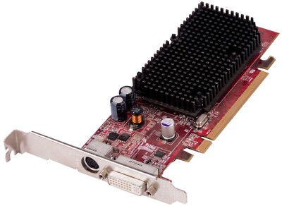 GRAPHICS CARD RADEON X1300 128MB 109-A77131-30 128MB 64-BIT DVI-I S-VIDEO PCI-E 