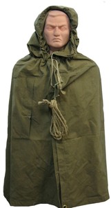 Cape soldado del Ejército Rojo. Chubasquero militar de combate ruso época  soviética. | eBay