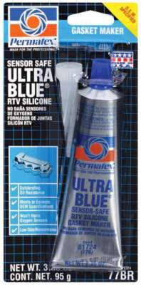 (2-Pack) PERMATEX ULTRA BLUE MULTI-PURPOSE RTV SILICONE GASKET MAKER